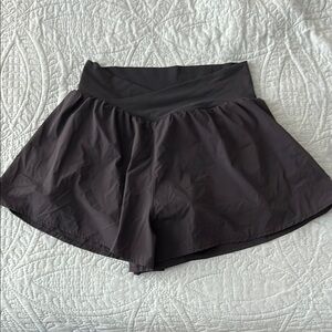 Women's Black Athletic Shorts